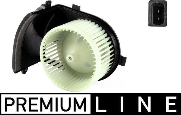 Pulseur d'air habitacle (Ventilateur habitacle) MAHLE Aftermarket ref. AB 197 000P
