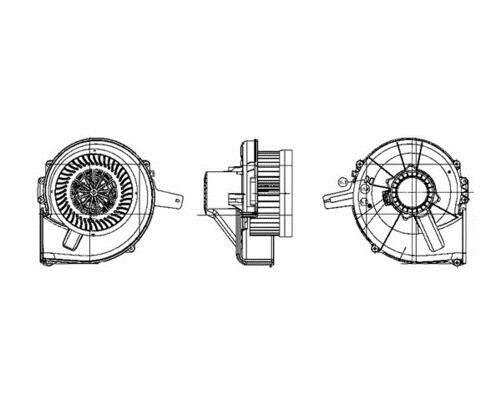 Pulseur d'air habitacle (Ventilateur habitacle) MAHLE Aftermarket ref. AB 19 000P