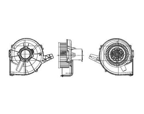 Pulseur d'air habitacle (Ventilateur habitacle) MAHLE Aftermarket ref. AB 20 000P