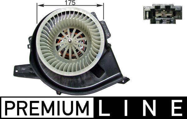 Pulseur d'air habitacle (Ventilateur habitacle) MAHLE Aftermarket ref. AB 20 000P