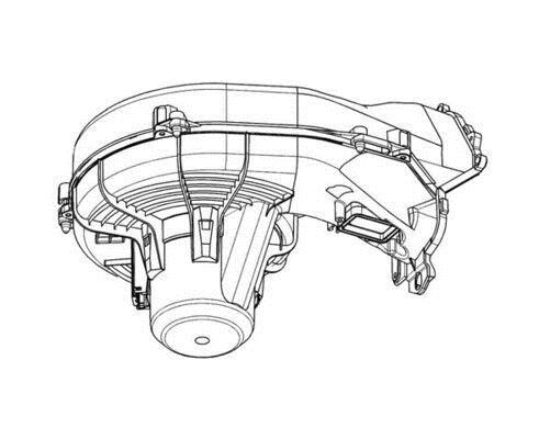 Pulseur d'air habitacle (Ventilateur habitacle) MAHLE Aftermarket ref. AB 29 000P