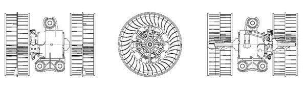 Pulseur d'air habitacle (Ventilateur habitacle) MAHLE Aftermarket ref. AB 39 000P