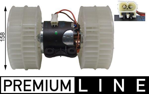 Pulseur d'air habitacle (Ventilateur habitacle) MAHLE Aftermarket ref. AB 40 000P