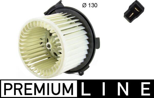 Pulseur d'air habitacle (Ventilateur habitacle) MAHLE Aftermarket ref. AB 99 000P