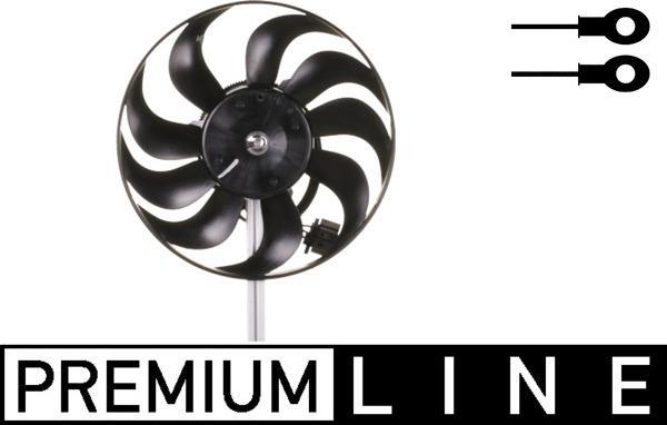 Ventilateur, condenseur de climatisation MAHLE Aftermarket ACF 1 000P
