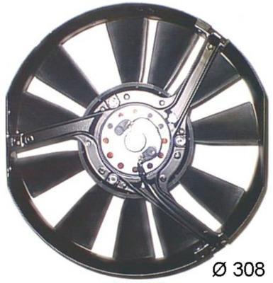 Ventilateur, condenseur de climatisation MAHLE Aftermarket ref. ACF 2 000S