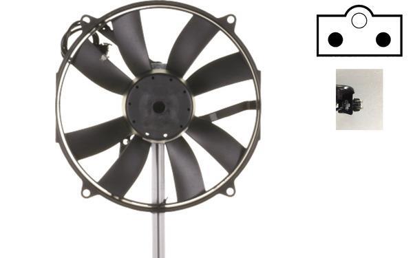 Ventilateur, condenseur de climatisation MAHLE Aftermarket ACF 5 000S