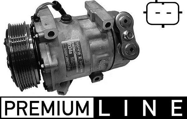 Compresseur, climatisation MAHLE Aftermarket ref. ACP 1024 000P