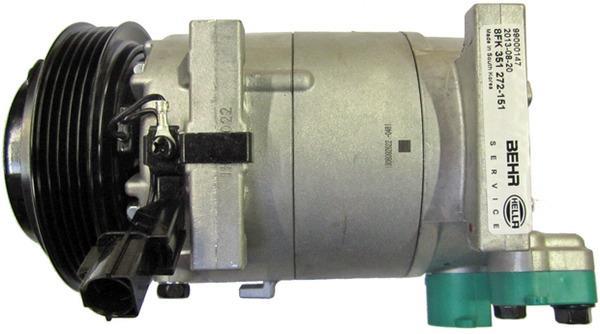 Compresseur, climatisation MAHLE Aftermarket ref. ACP 1181 000P