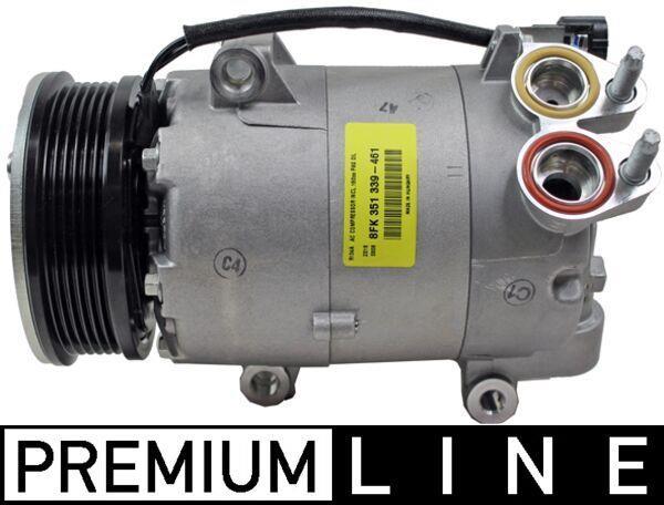 Compresseur, climatisation MAHLE Aftermarket ref. ACP 1395 000P