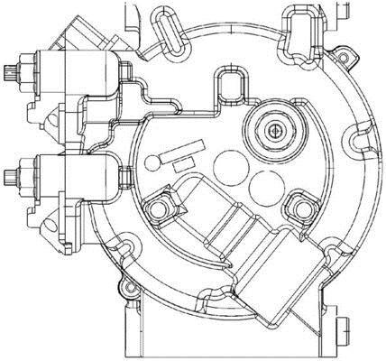 Compresseur, climatisation MAHLE Aftermarket ref. ACP 310 000P