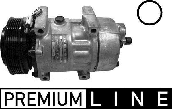 Compresseur, climatisation MAHLE Aftermarket ref. ACP 387 000P