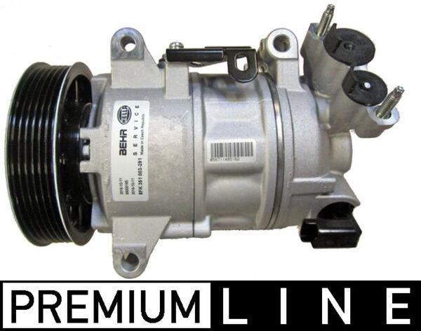 Compresseur, climatisation MAHLE Aftermarket ref. ACP 503 000P