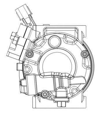 Compresseur, climatisation MAHLE Aftermarket ref. ACP 629 000P