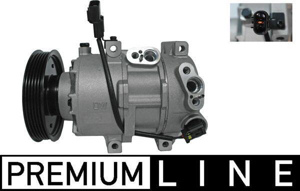 Compresseur, climatisation MAHLE Aftermarket ref. ACP 760 000P