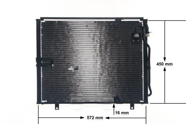 Condenseur, climatisation (Radiateur de climatisation) MAHLE Aftermarket ref. AC 148 000S