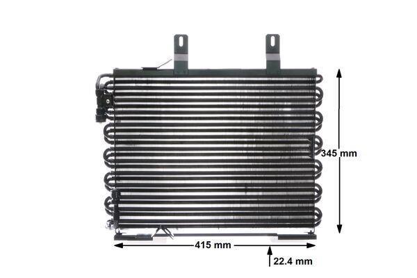 Condenseur, climatisation (Radiateur de climatisation) MAHLE Aftermarket ref. AC 159 000S