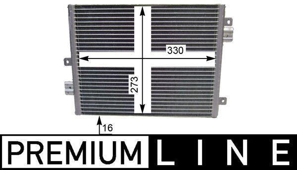Condenseur, climatisation (Radiateur de climatisation) MAHLE Aftermarket ref. AC 354 000P