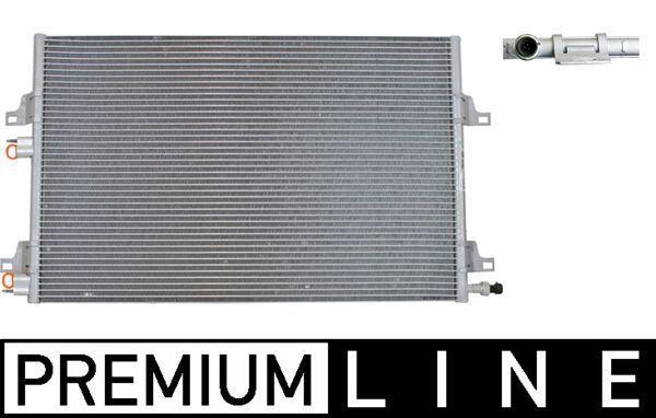 Condenseur, climatisation (Radiateur de climatisation) MAHLE Aftermarket ref. AC 355 000P