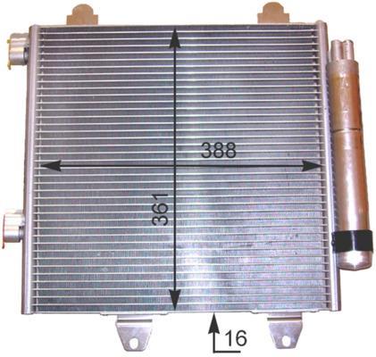 Condenseur, climatisation (Radiateur de climatisation) MAHLE Aftermarket ref. AC 459 000P