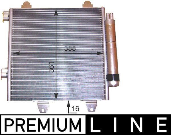 Condenseur, climatisation (Radiateur de climatisation) MAHLE Aftermarket ref. AC 459 000P