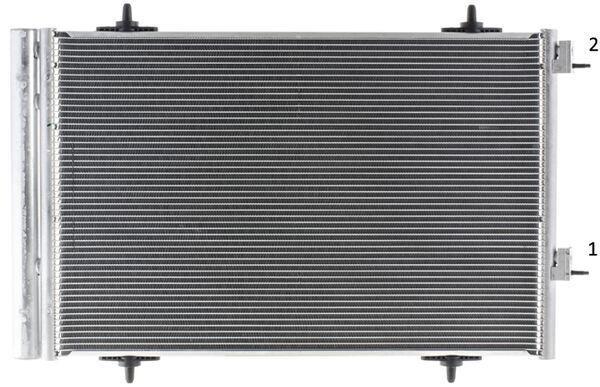 Condenseur, climatisation (Radiateur de climatisation) MAHLE Aftermarket ref. AC 735 000P
