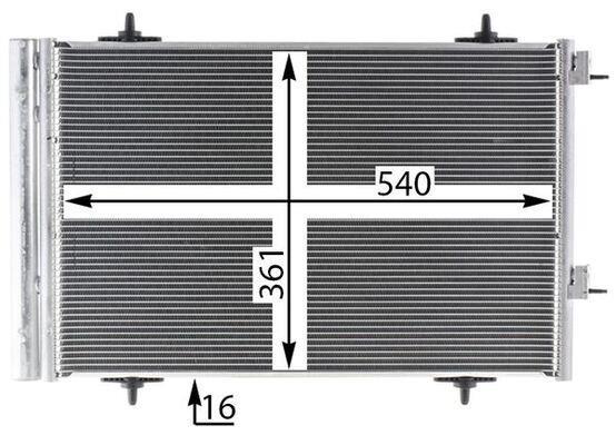 Condenseur, climatisation (Radiateur de climatisation) MAHLE Aftermarket ref. AC 735 000P