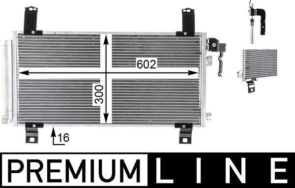 Condenseur, climatisation (Radiateur de climatisation) MAHLE Aftermarket ref. AC 794 000P