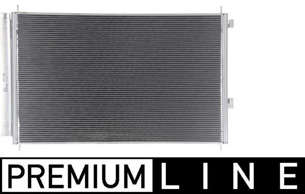 Condenseur, climatisation (Radiateur de climatisation) MAHLE Aftermarket ref. AC 798 000P