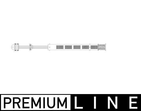 Filtre déshydrateur du circuit de climatisation MAHLE Aftermarket AD 222 000P