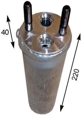 Filtre déshydrateur du circuit de climatisation MAHLE Aftermarket ref. AD 82 000S