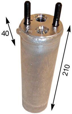 Filtre déshydrateur du circuit de climatisation MAHLE Aftermarket ref. AD 83 000S