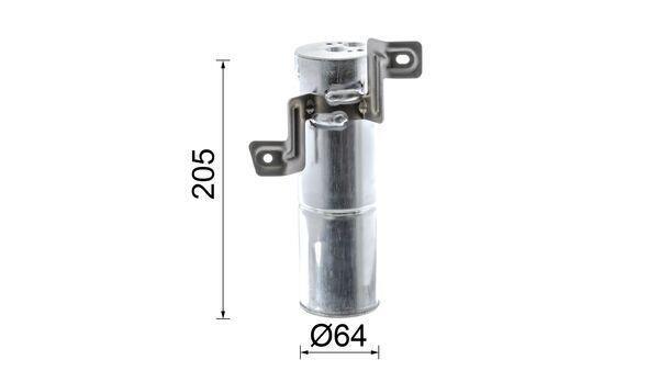 Filtre déshydrateur du circuit de climatisation MAHLE Aftermarket ref. AD 91 000P