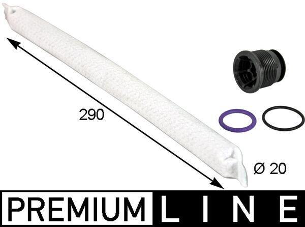 Filtre déshydrateur du circuit de climatisation MAHLE Aftermarket ref. AD 93 000P
