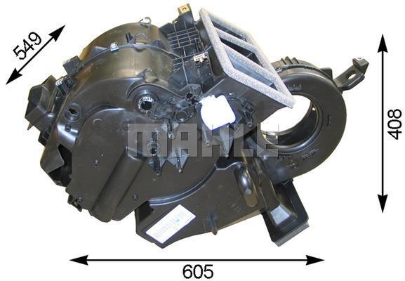 Evaporateur climatisation MAHLE Aftermarket ref. AE 103 000P