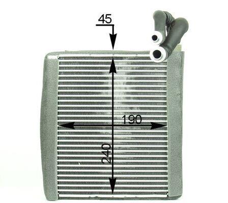Evaporateur climatisation MAHLE Aftermarket ref. AE 120 000P