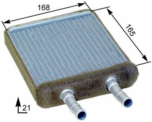 Radiateur de chauffage MAHLE Aftermarket ref. AH 173 000P
