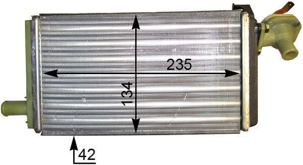 Radiateur de chauffage MAHLE Aftermarket ref. AH 89 000P