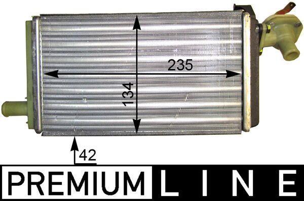 Radiateur de chauffage MAHLE Aftermarket ref. AH 89 000P