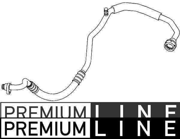 Conduite à basse pression, climatisation MAHLE Aftermarket ref. AP 106 000P