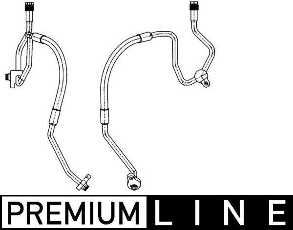 Conduite à haute pression, climatisation MAHLE Aftermarket AP 120 000P