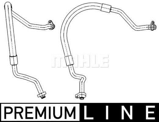 Conduite à basse pression, climatisation MAHLE Aftermarket ref. AP 123 000P