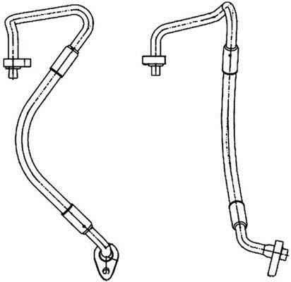 Conduite à haute pression, climatisation MAHLE Aftermarket AP 126 000P