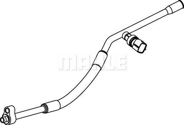 Conduite à haute pression, climatisation MAHLE Aftermarket AP 72 000P