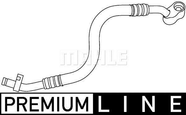 Conduite à haute pression, climatisation MAHLE Aftermarket AP 91 000P