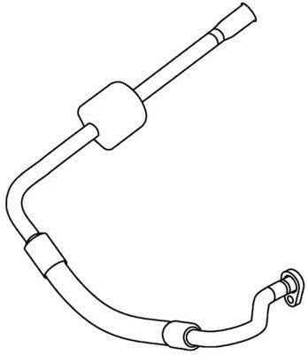 Conduite à haute/basse pression, climatisation MAHLE Aftermarket ref. AP 97 000P