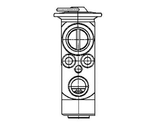Válvula de expansão MAHLE Aftermarket ref. AVE 100 000P