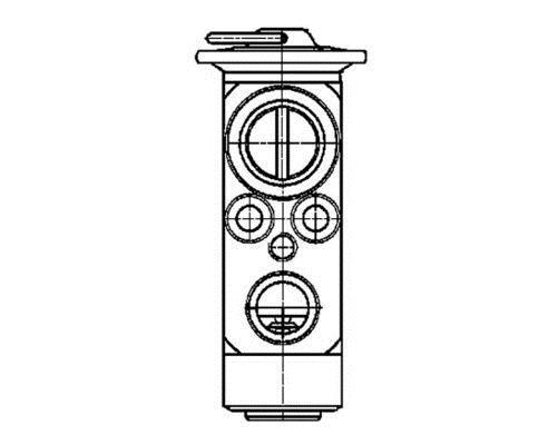 Válvula de expansão MAHLE Aftermarket ref. AVE 104 000P