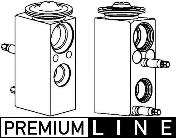 Válvula de expansão MAHLE Aftermarket ref. AVE 112 000P