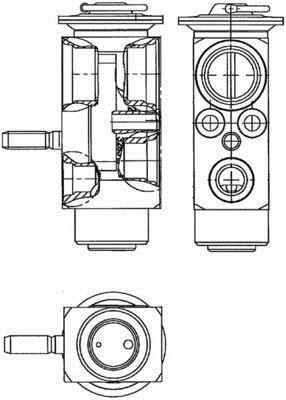 Válvula de expansão MAHLE Aftermarket ref. AVE 114 000P